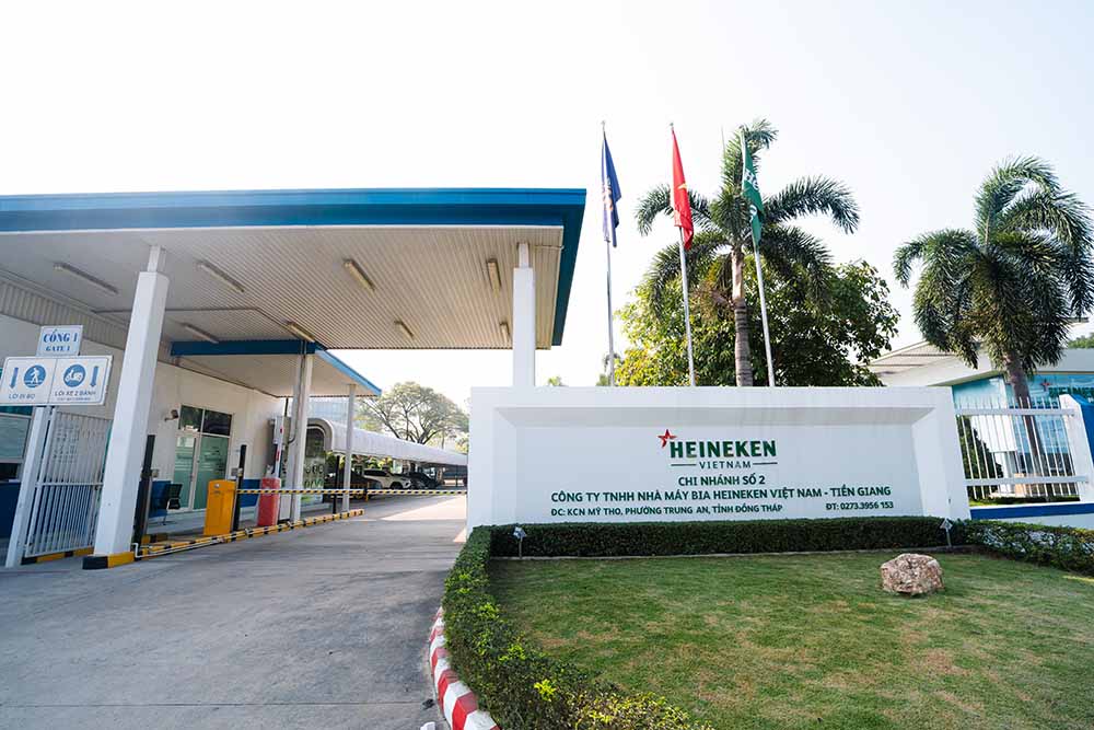 ドンタップ省にあるハイネケンベトナムビール工場。写真:アイン・ラム