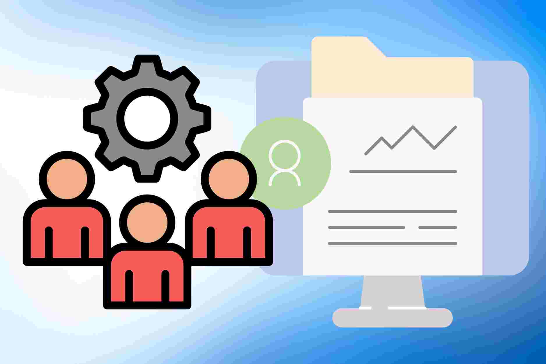 Responsibility for creating electronic dossiers for cadres, civil servants, and public employees