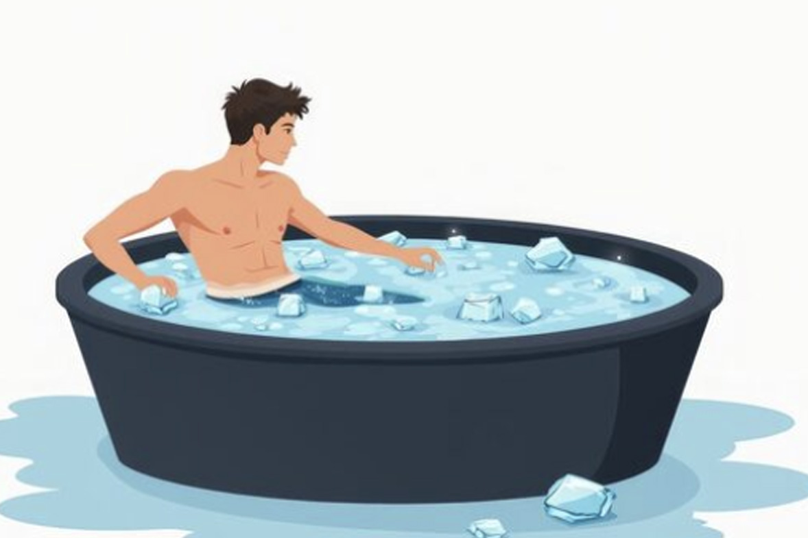 Cold bath or hot sauna: Which is the more suitable choice? Graphics: Thien Nhan