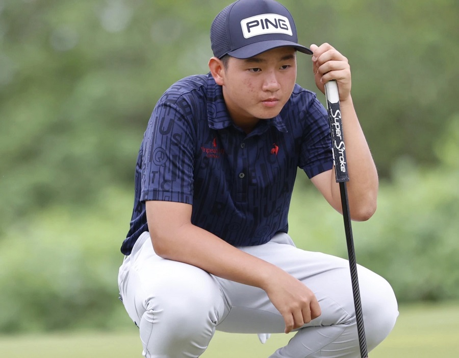Golfer Nguyen Anh Minh. Photo: VGA