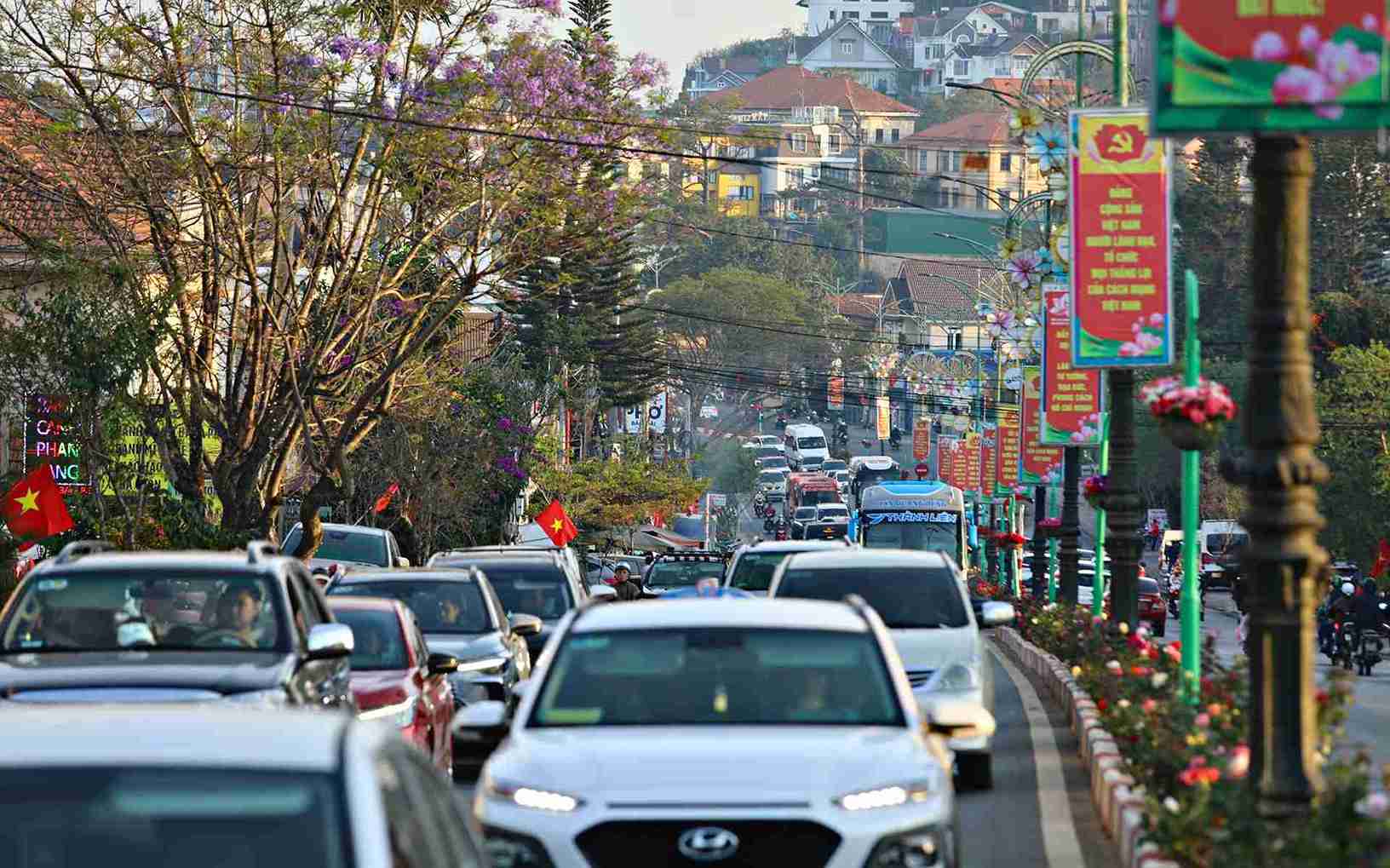 Lunar New Year tourism is bustling.