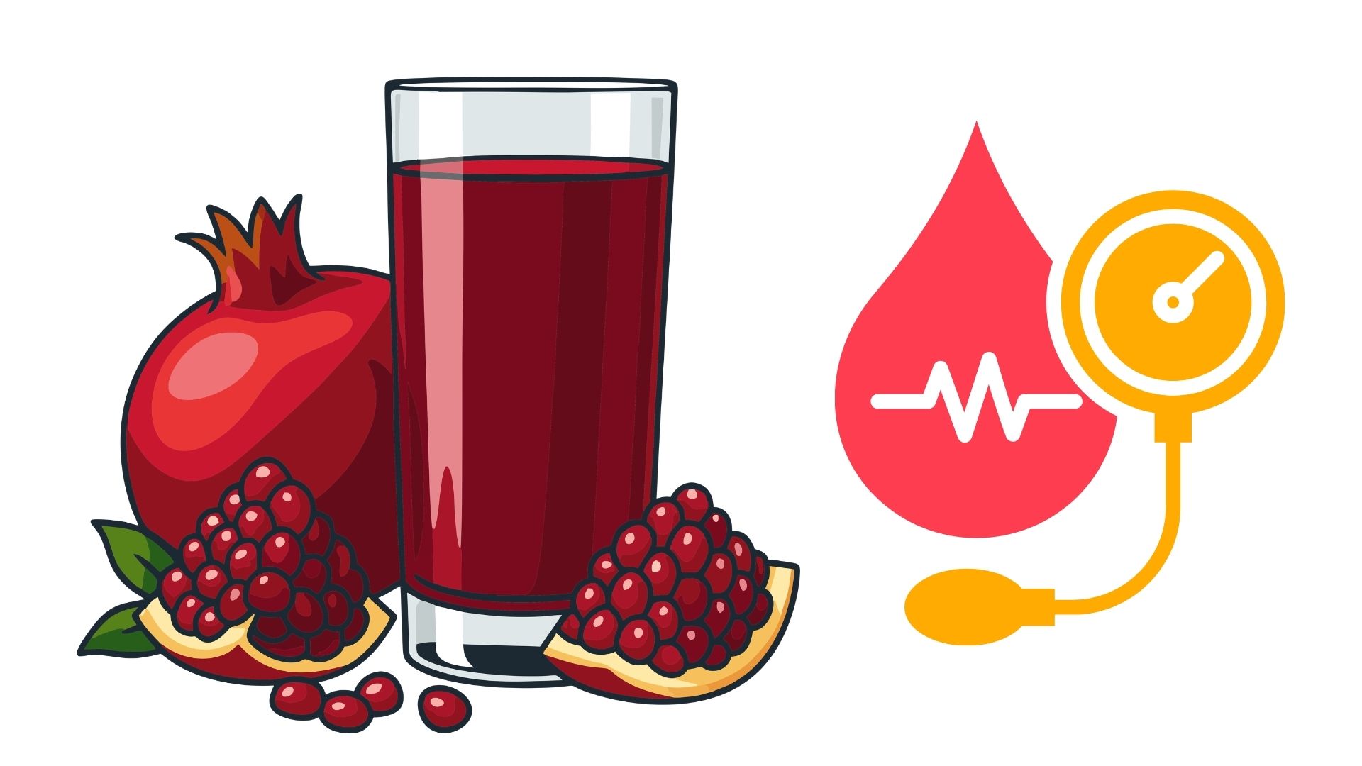 Le jus de grenade est une boisson du matin qui aide à contrôler le cholestérol et la tension artérielle. Graphique: Thanh Thanh