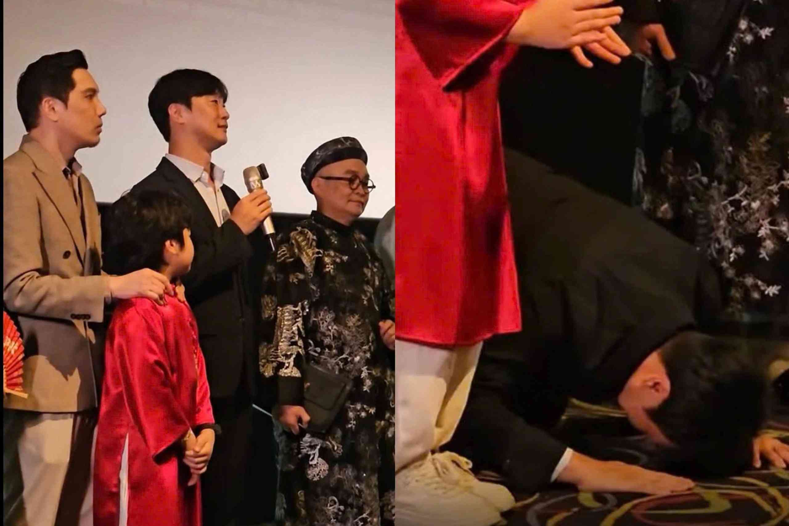 Director Minh Beta, General Director of Lotte, speaks out about information surrounding Mui Pho. Photo: Film crew.