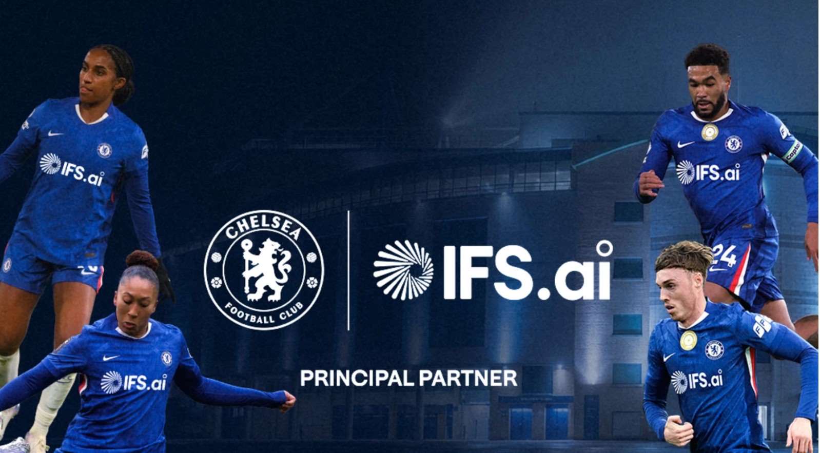 Chelsea has a new jersey sponsor, an artificial intelligence company. Photo: Chelsea Club
