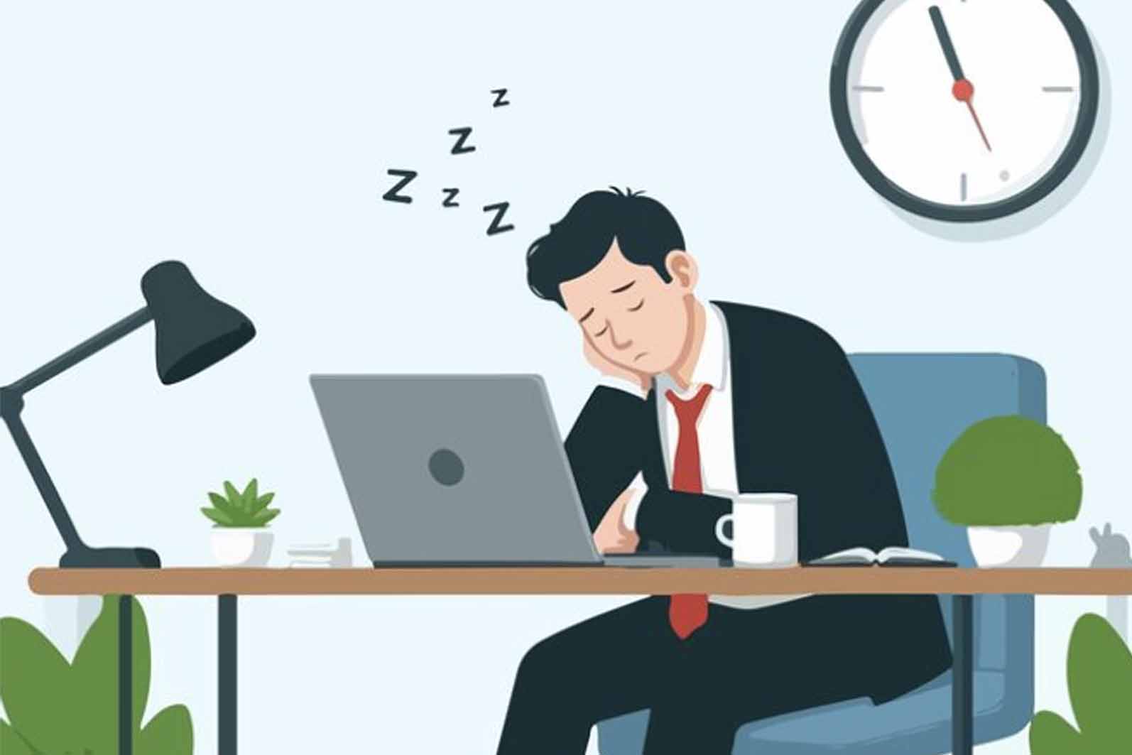 Sleeping less than 7 hours per night can reduce life expectancy and increase the risk of chronic disease. Graphics: Thien Nhan