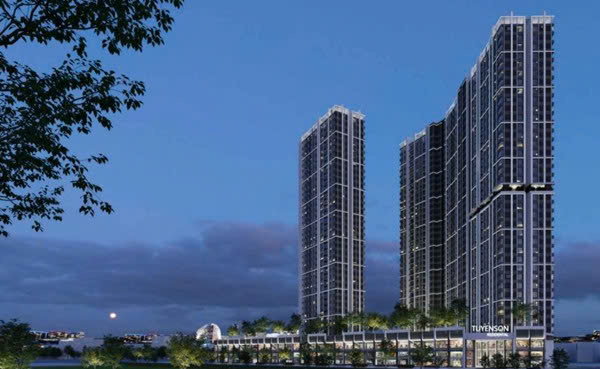Da Nang announces housing project for foreigners to own. Photo Perspective of Tuyen Son High-rise Apartment Building, Commercial Office and Housing Project