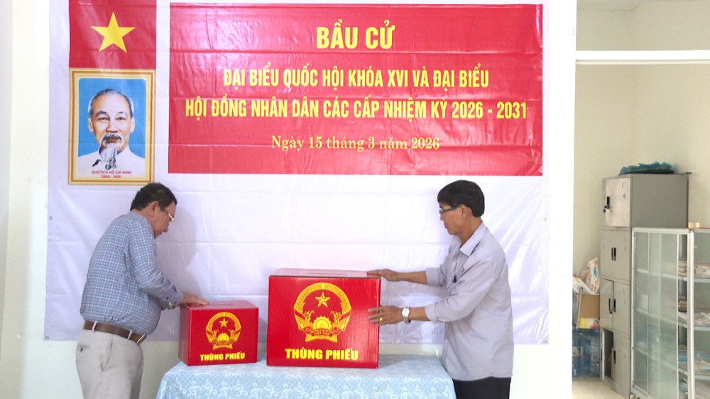 Phu Quoc is actively preparing for the election of National Assembly deputies of the 16th term and People's Councils at all levels, term 2026–2031. Photo: Nam Phuong