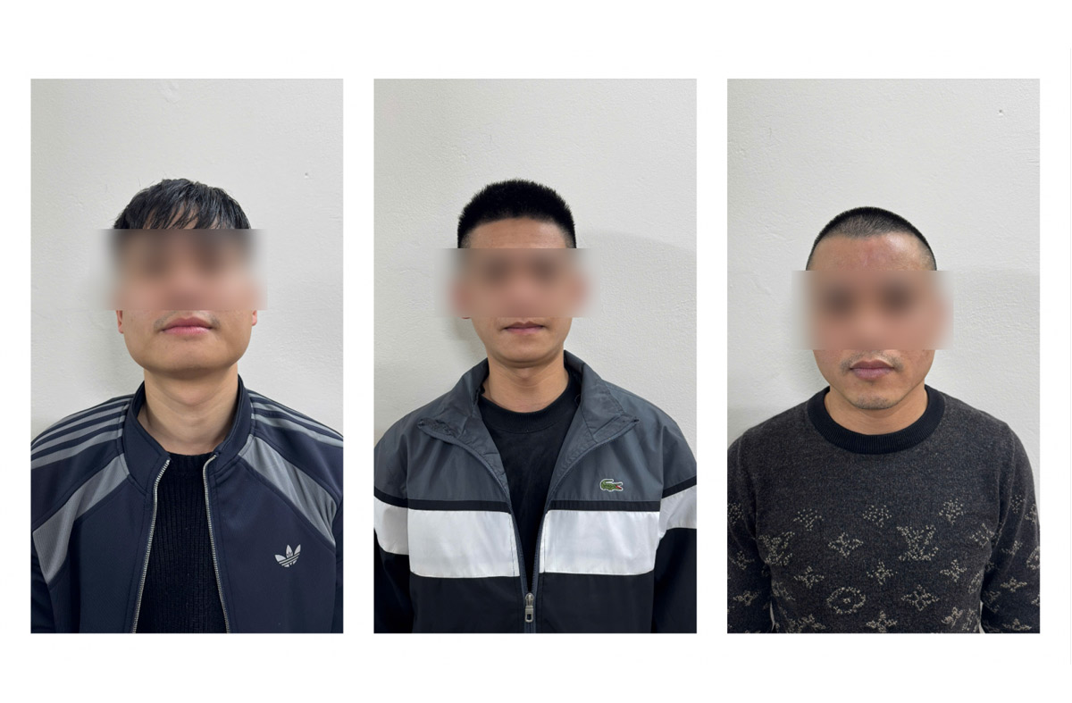 Các đối tượng bị khởi tố. Ảnh: Công an Quảng Ninh