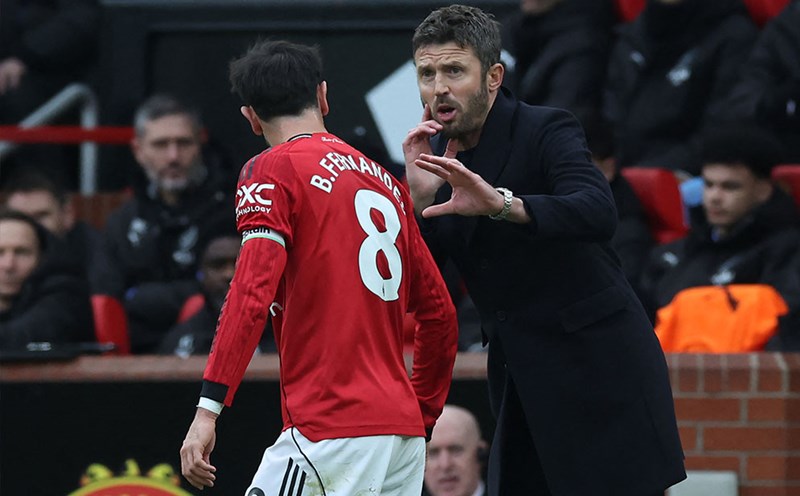 Man United has failed to complete a 5-game winning streak. Photo: AFP