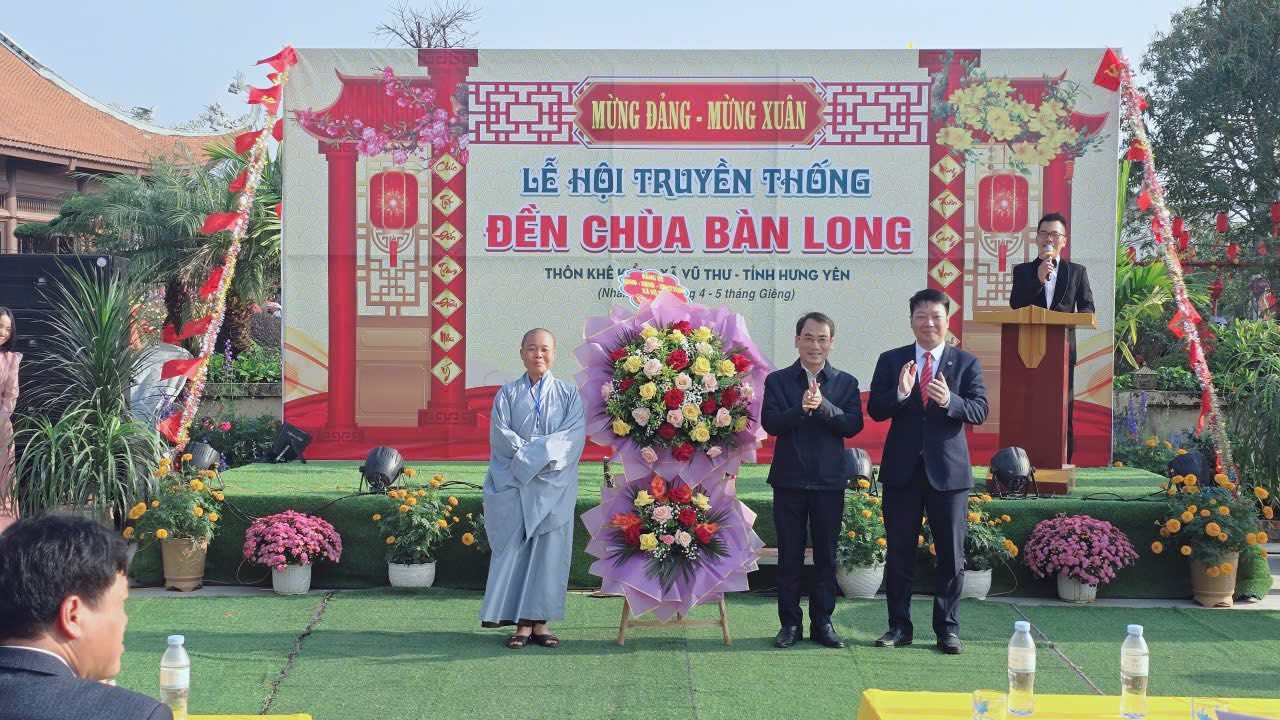 Khai hội Đền – Chùa Bàn Long, hướng về cội nguồn