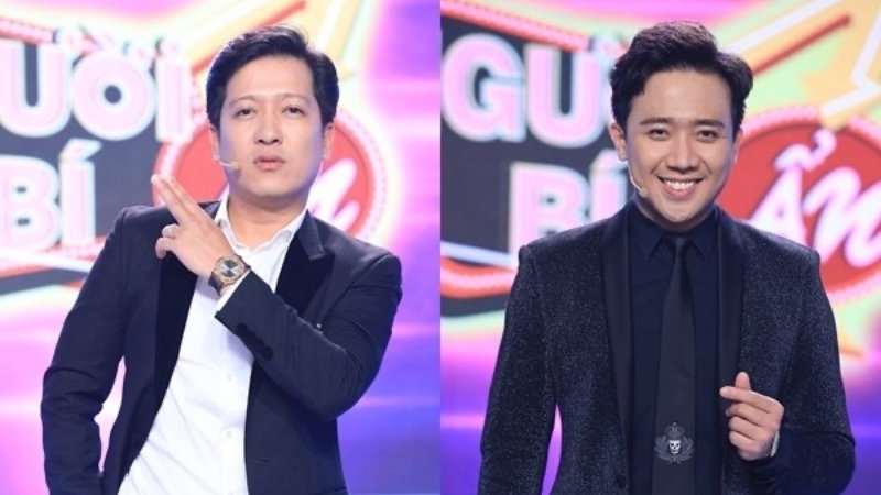 Tran Thanh and Truong Giang are currently competing in the Tet movie race. Photo: Producer