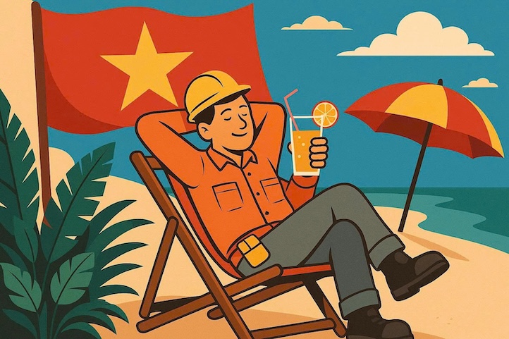 Workers will have 3 days off on the occasion of Giỗ Tổ (Mr. 3rd of the lunar calendar) and 4 days on the occasion of 30. 4 - 1. 5. Graphics: Duc Van