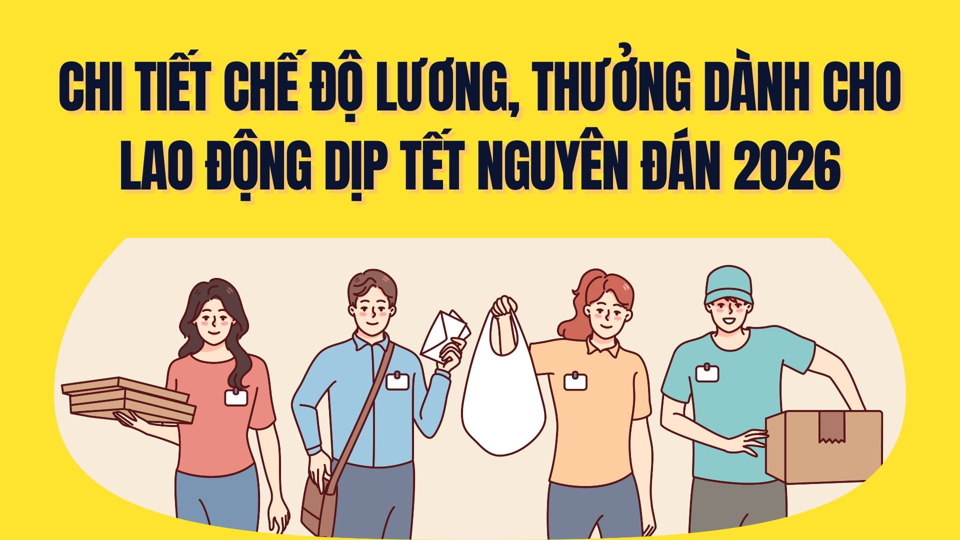 Details of salary and bonus regimes for workers during the 2026 Lunar New Year. Graphics: Tra My