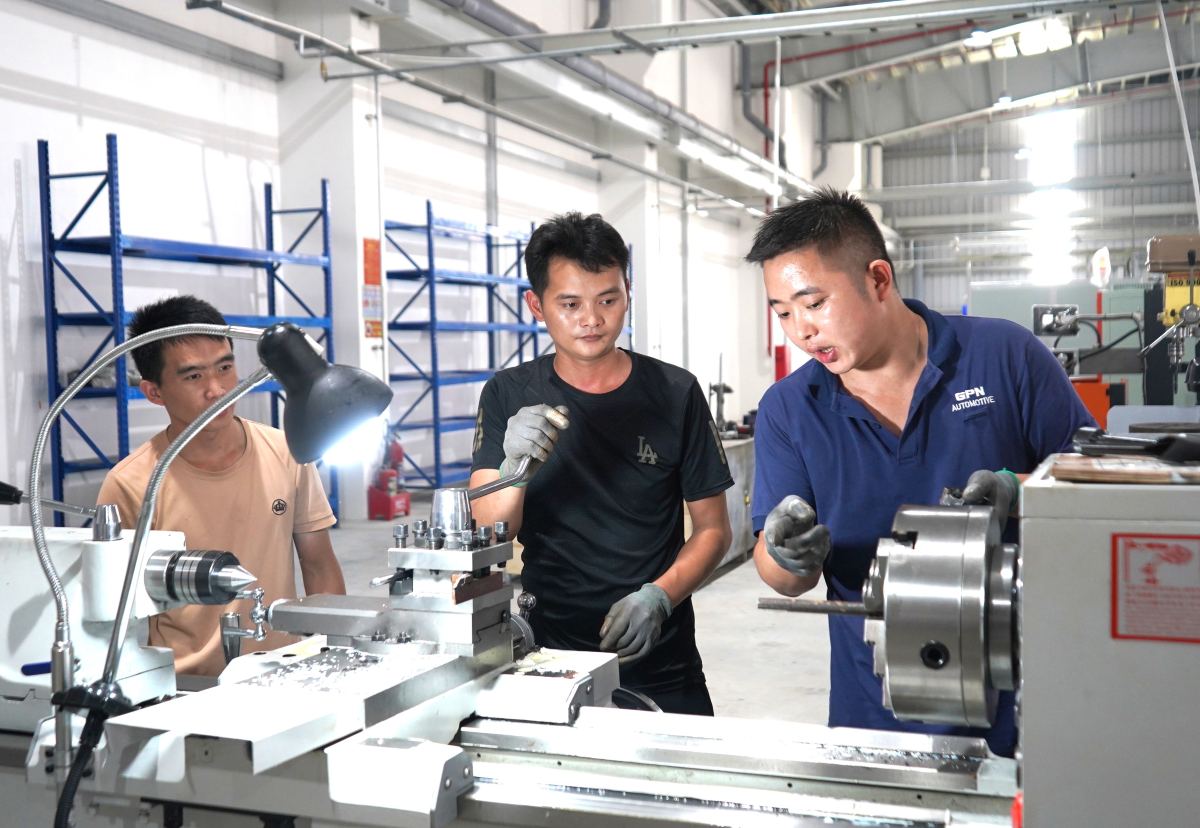 ハイフォン市のFDI企業は、テト(旧正月)後、基本的に雇用を安定させています。写真:ホアン・コイ