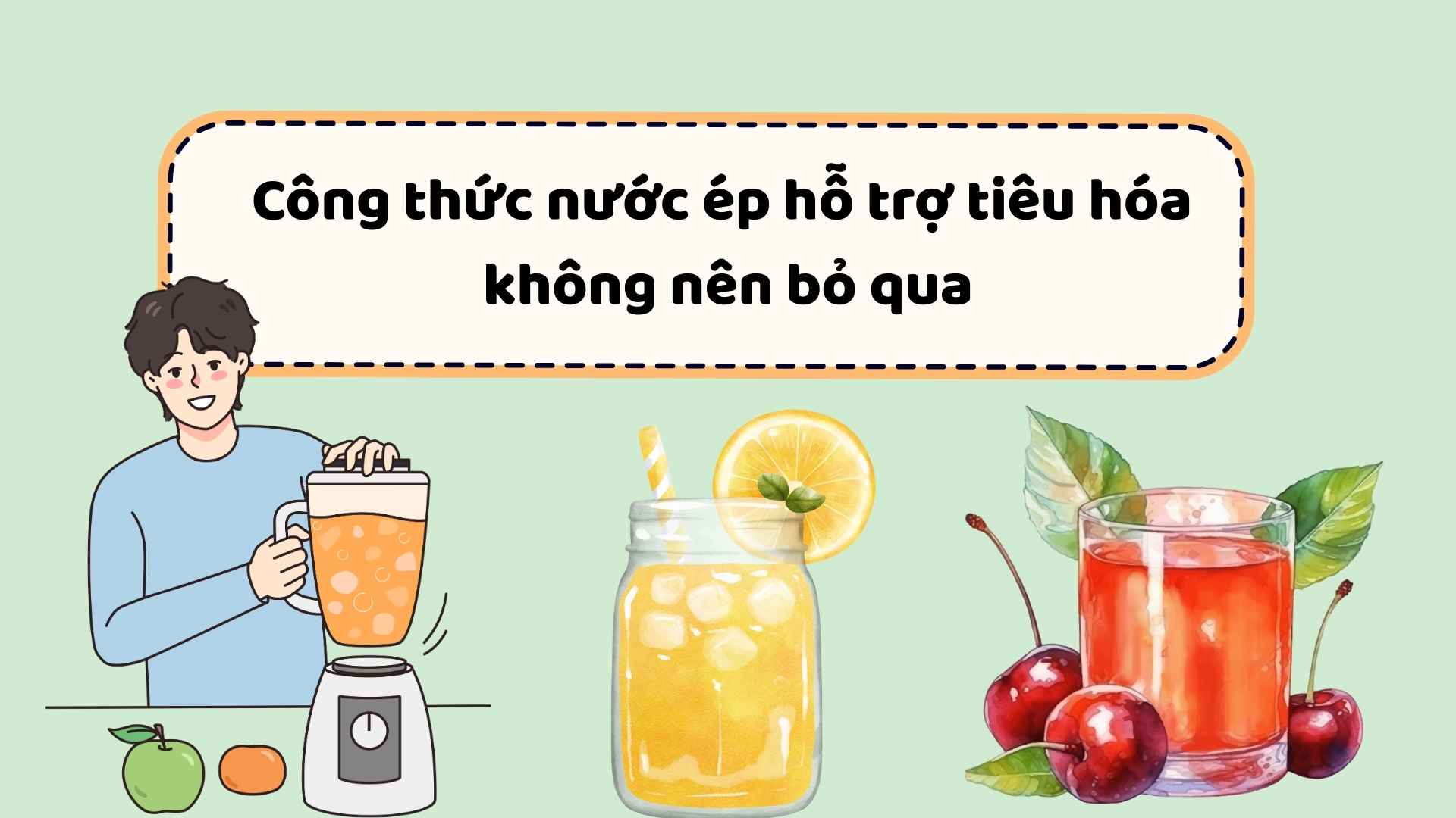 Digestion-supporting juice recipes not to be missed