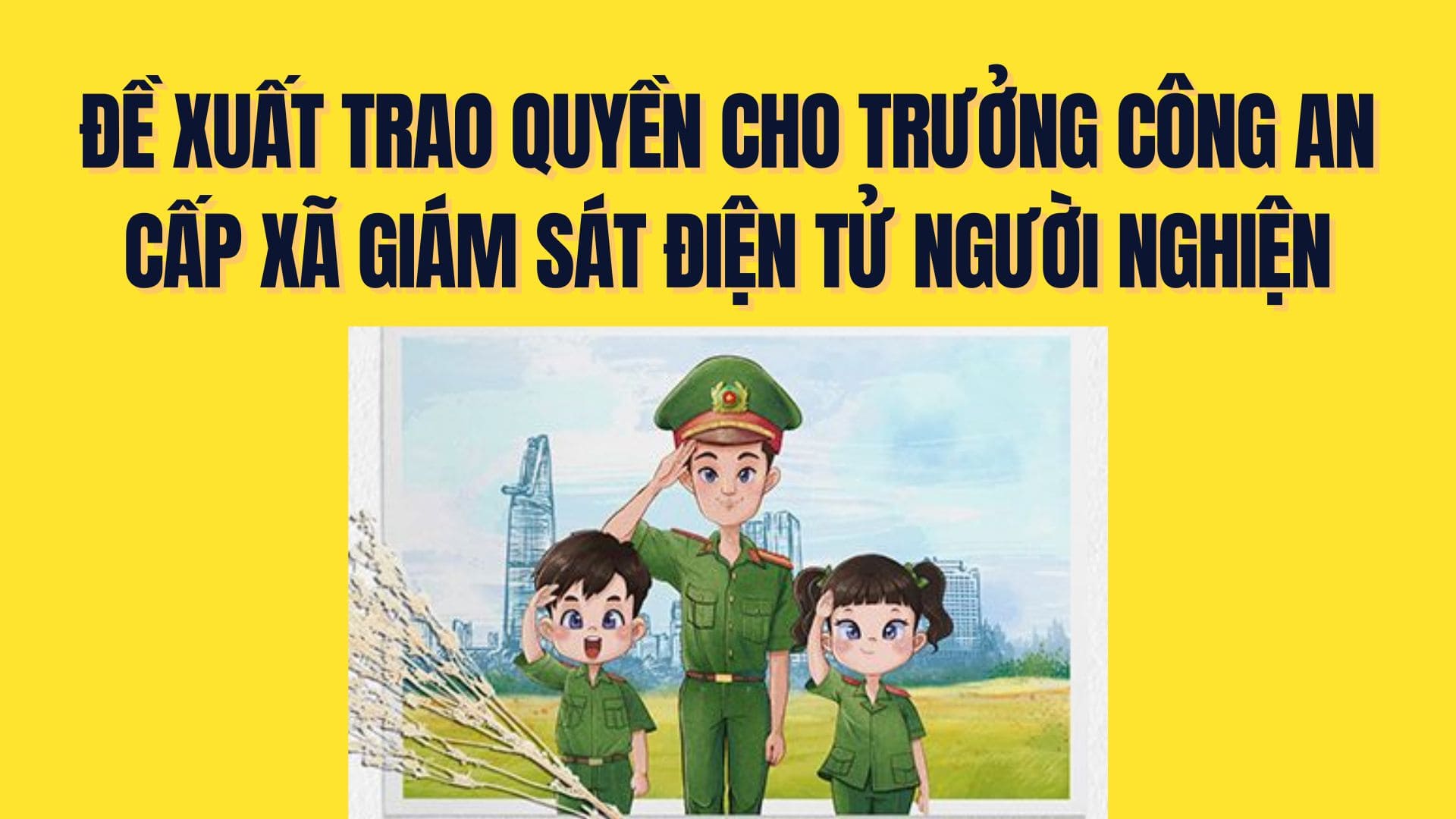 The head of the commune-level police has the power to electronically monitor addicts according to the new proposal. Graphics: Tra My