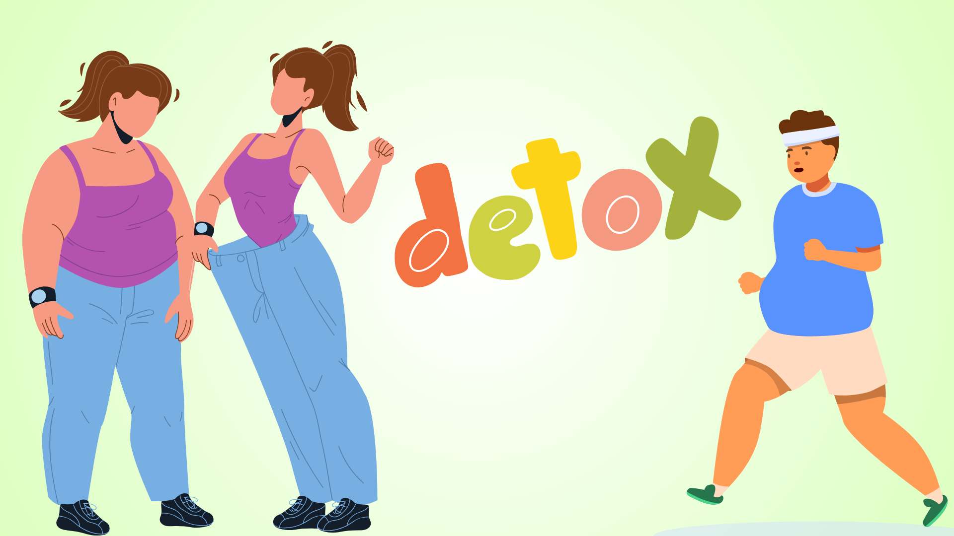 Notes for groups of people who should not fast or detox after Tet.