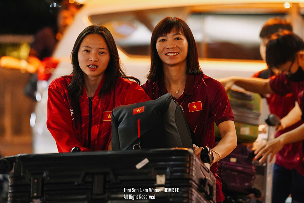 Vietnamese women's futsal team departs for Thailand to participate in the 2026 Southeast Asian Women's Futsal Championship. Photo: Quoc Khanh