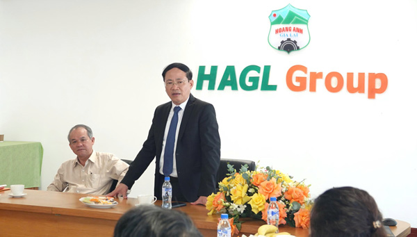 Ông Phạm Anh Tuấn - Chủ tịch UBND tỉnh Gia Lai phát biểu tại cuộc họp. Ảnh: Thanh Tuấn