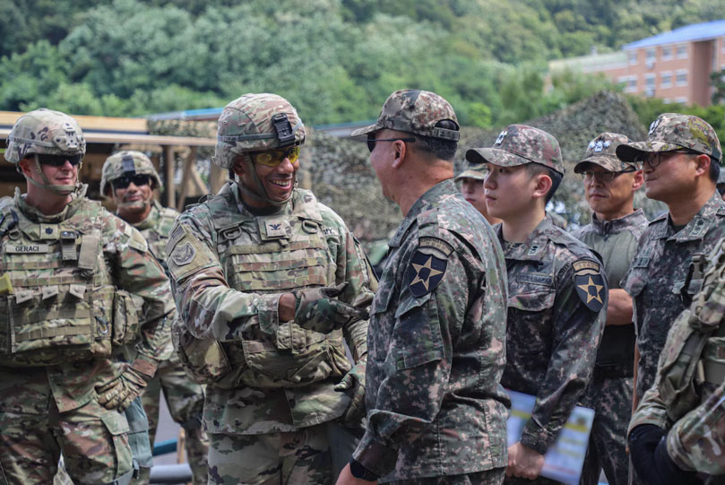 US and South Korean forces in the framework of the Ulchi Freedom Shield 25 exercise at Anyang base, South Korea, August 19, 2025. Photo: US Department of War