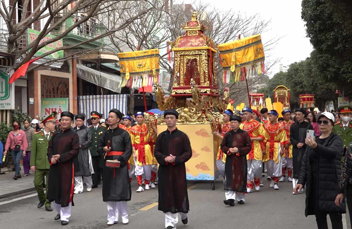 Cua Ong Temple Festival, Quang Ninh province. Photo: Doan Hung