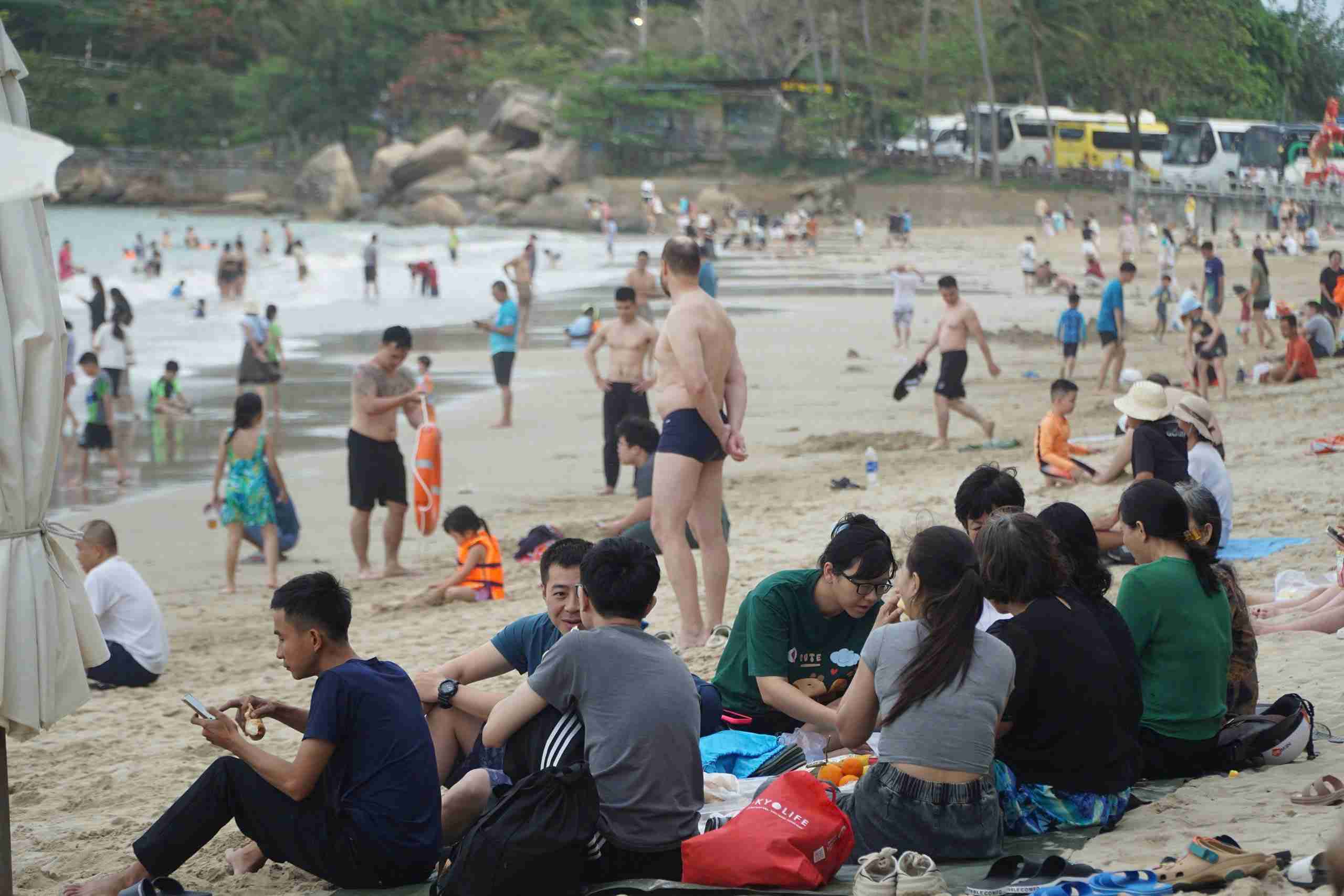 Kỳ nghỉ Tết tạo cú hích lớn cho du lịch Khánh Hòa. 