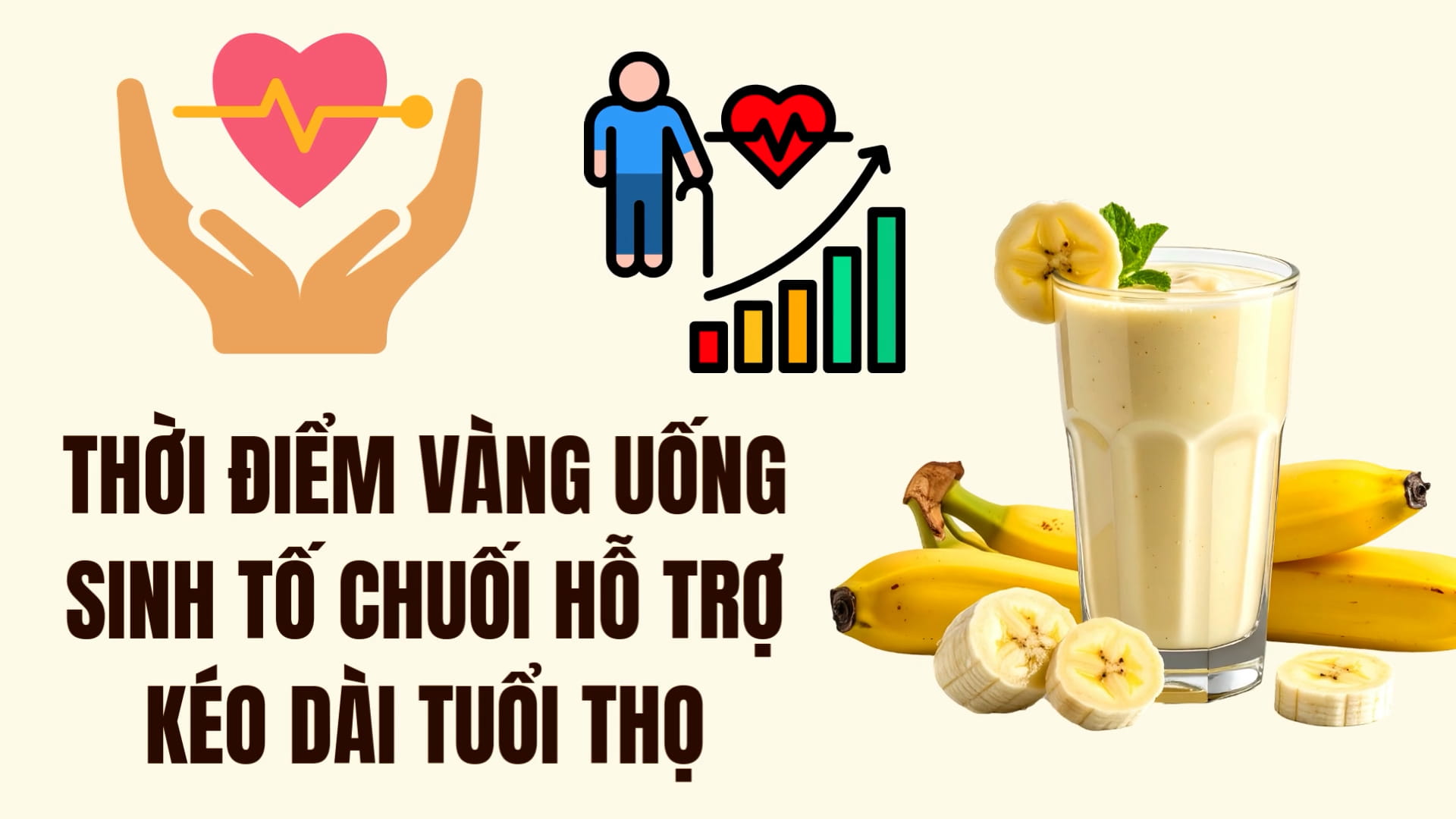 Golden time to drink banana smoothie to help prolong life