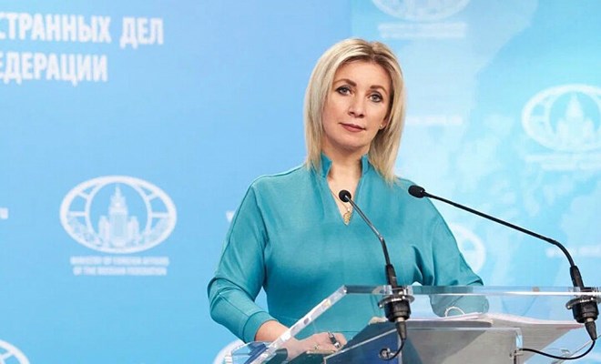 Russian Foreign Ministry spokeswoman Maria Zakharova. Photo: Xinhua