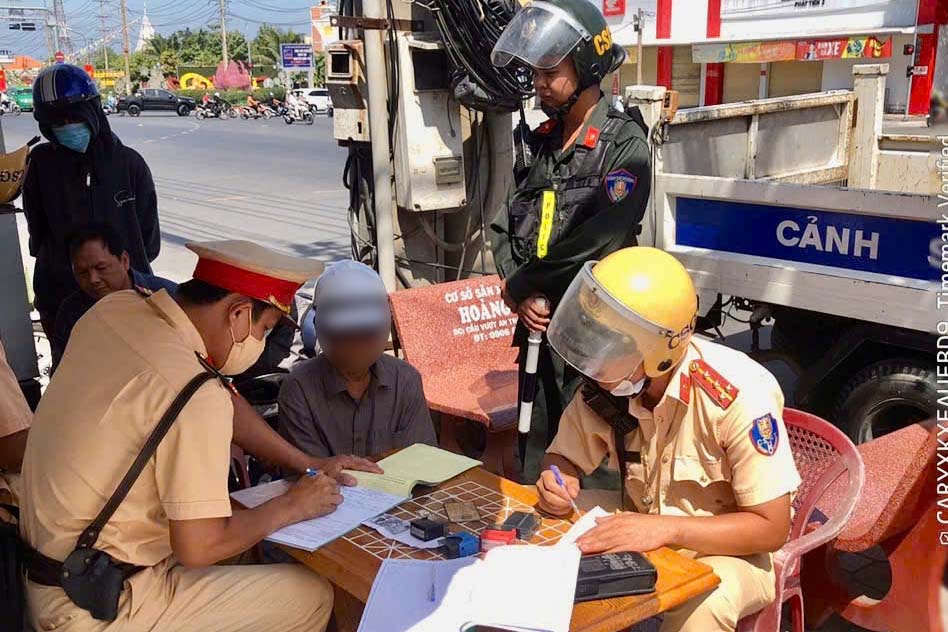 Tay Ninh handles nearly 500 cases of alcohol concentration violations during Tet. Photo: Thanh Vu