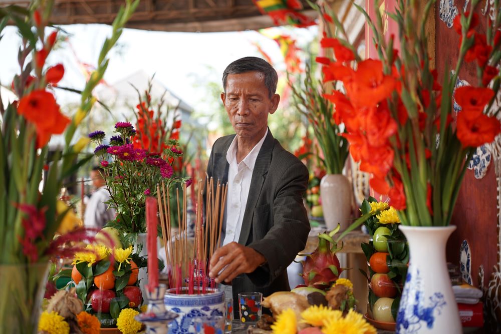 Làng rau Trà Quế, phường Hội An Tây (TP Đà Nẵng) tổ chức Lễ hội Cầu Bông Bính Ngọ 2026. Ảnh: Trần Thi