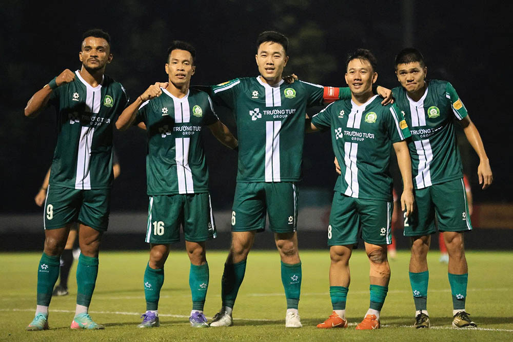 Truong Tuoi Dong Nai has an advantage in the decisive journey to win a ticket to the V.League 2025-2026. Photo: Binh Le