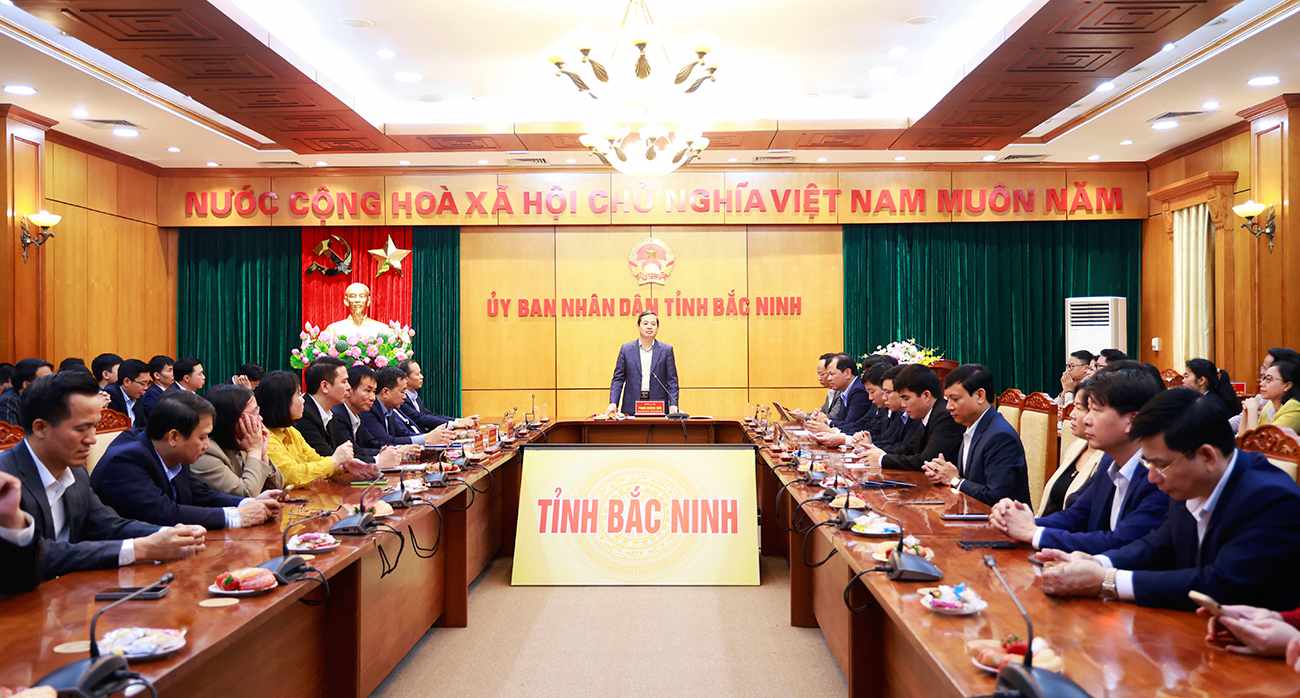 Chủ tịch Bắc Ninh: Bắt tay ngay vào công việc, siết chặt kỷ cương hành chính