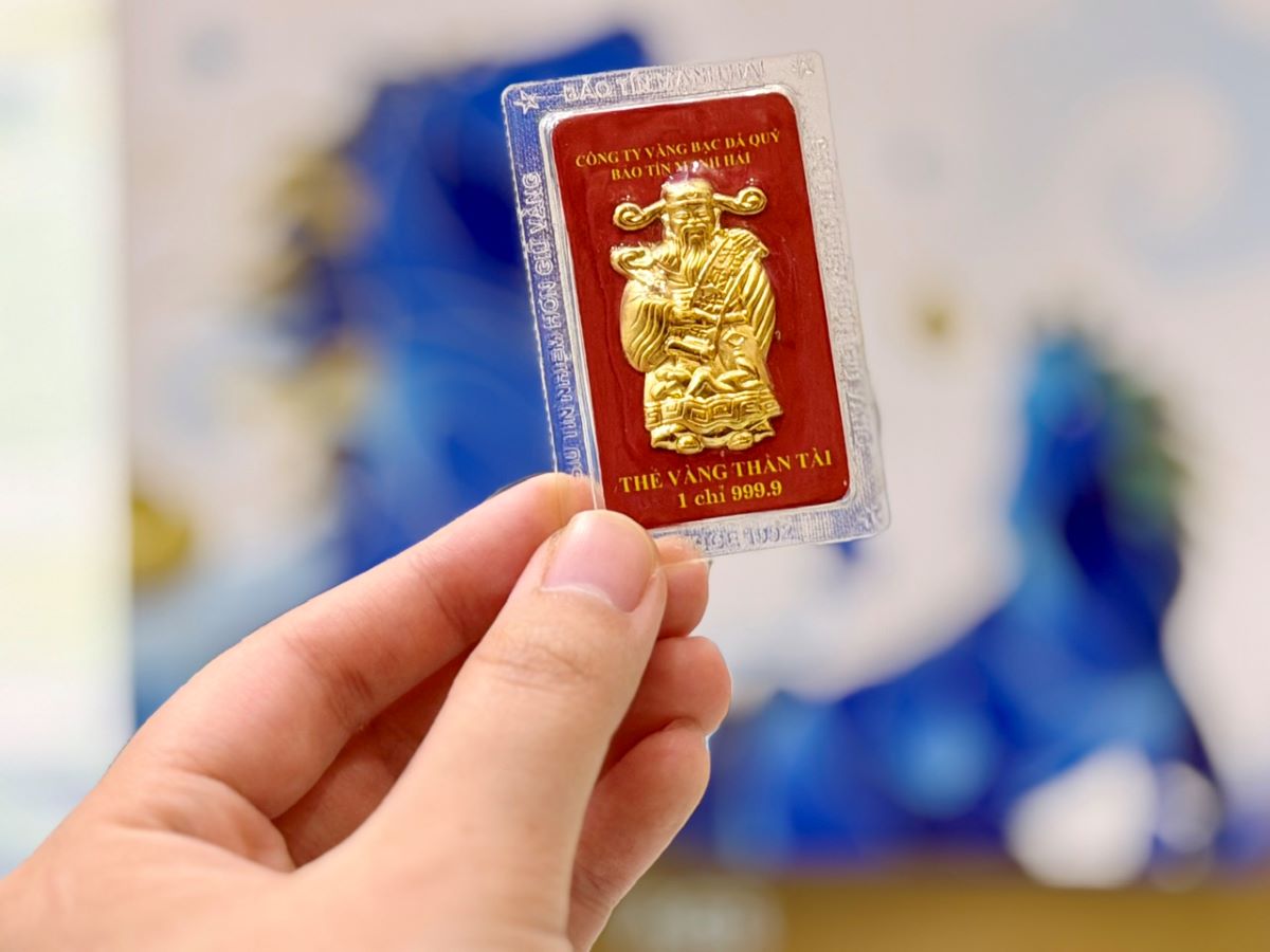 Gold prices are forecast to continue the upward trend at the end of February - coinciding with the God of Wealth Day. Photo: Khanh Minh