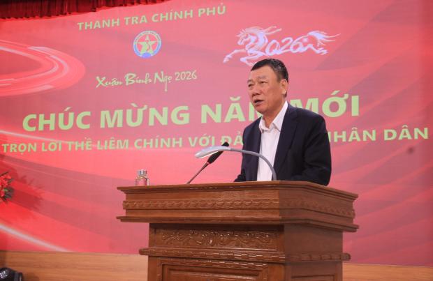 Tổng Thanh tra Chính phủ đề nghị các đơn vị trực thuộc khẩn trương tham mưu ban hành kết luận một số cuộc thanh tra. Ảnh: Thanh tra Chính phủ