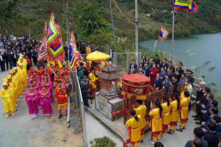 Temple Festival of King Le Thai To in Lai Chau. Photo: Lai Chau Provincial People's Committee