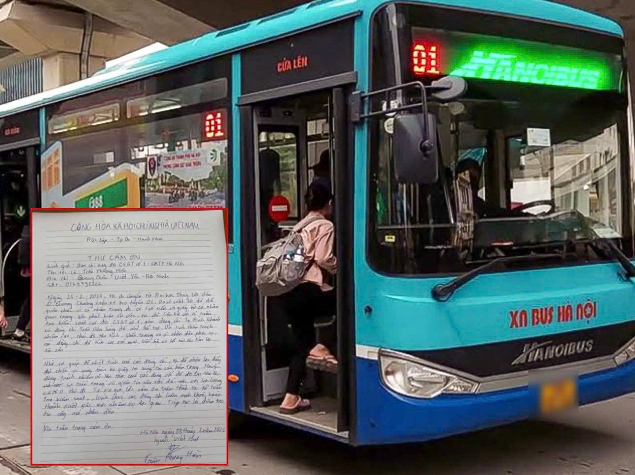 Cô gái viết thư cảm ơn lực lượng CSGT, lái