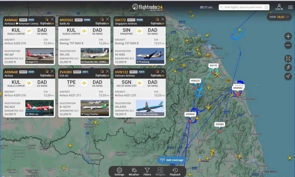 Cảng Hàng không quốc tế Đà Nẵng liên tục phát hiện vật thể bay nghi là flycam xuất hiện trong khu vực cấm bay, hành lang cất, hạ cánh. Ảnh: Quang Cường
