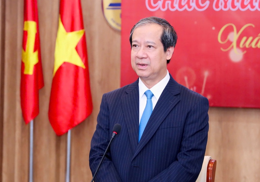 Bộ trưởng Bộ Giáo dục và Đào tạo Nguyễn Kim Sơn. Ảnh: MOET 