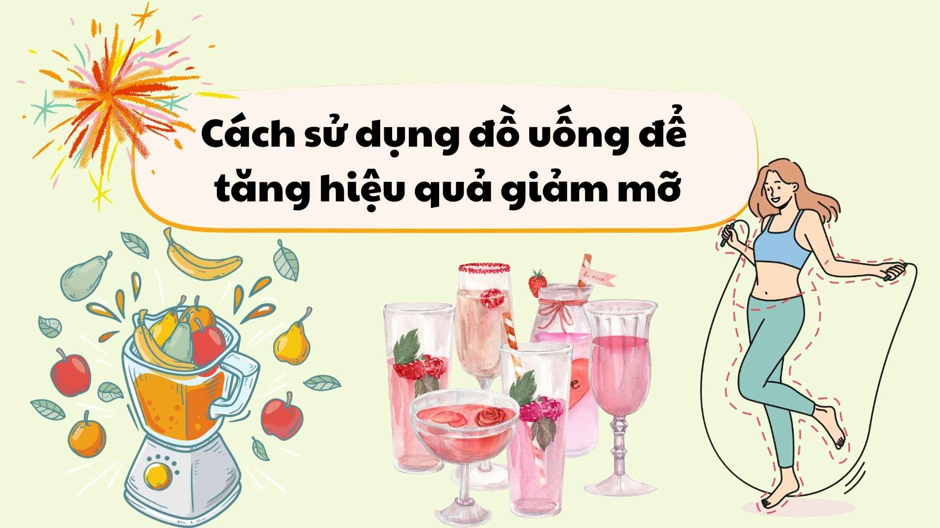 How to use drinks to increase fat reduction effectiveness