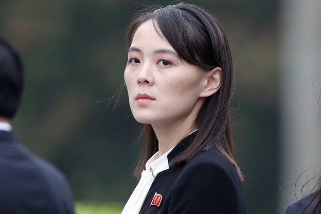 Ms. Kim Yo Jong - younger sister of North Korean President Kim Jong Un. Photo: AFP
