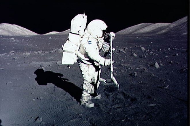 The US laid the foundation for its ambition to control space from decades ago through moon exploration programs. Photo: AFP