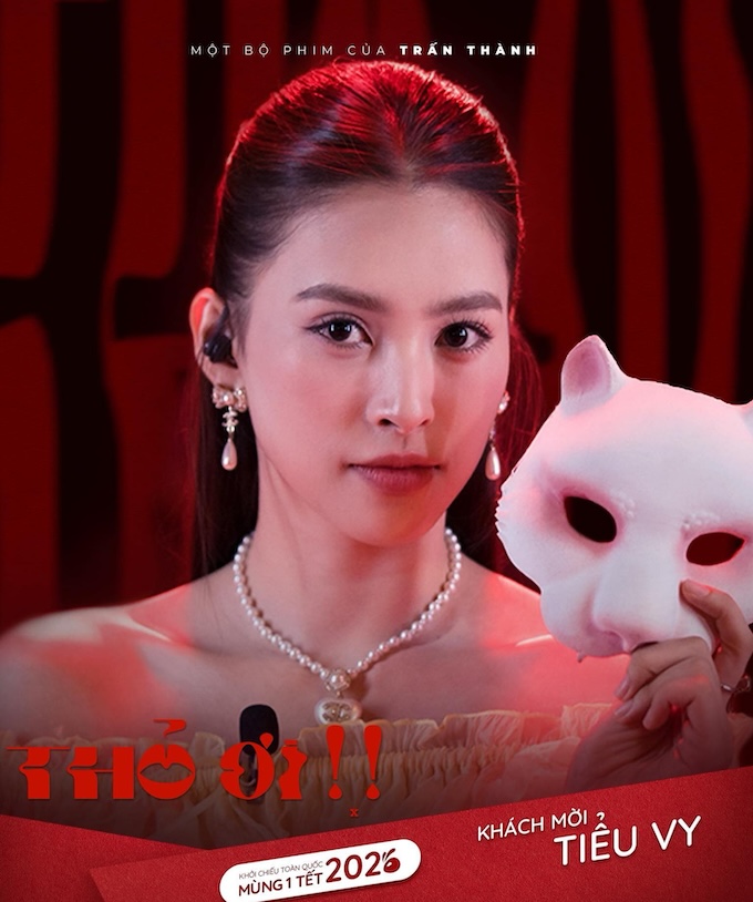 Hoa hậu Việt Nam 2028 tiếp tục làm khách mời trong “Thỏ ơi“. Ảnh: Nhà sản xuất.