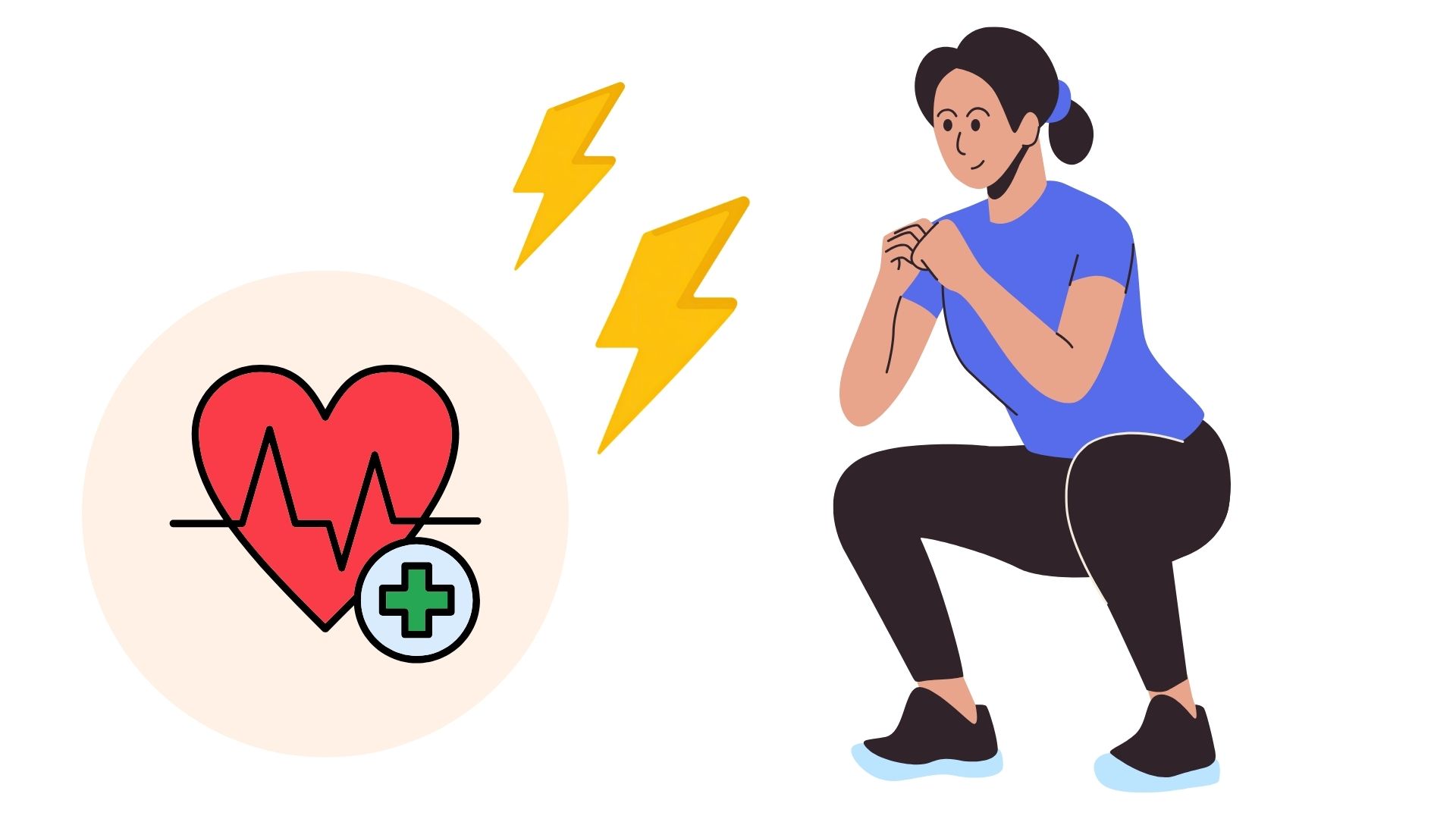 Squats are home exercises that help increase endurance and improve cardiovascular health. Graphics: Thanh Thanh