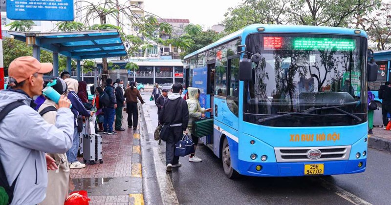 Hà Nội miễn phí 128 tuyến buýt dịp Tết Nguyên đán