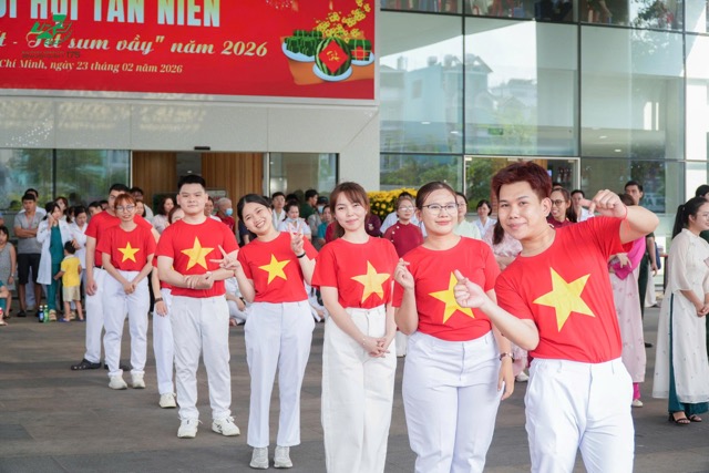 Bệnh viện Quân y 175 tổ chức nhiều hoạt động Vui xuân Bính Ngọ. Ảnh: BVCC