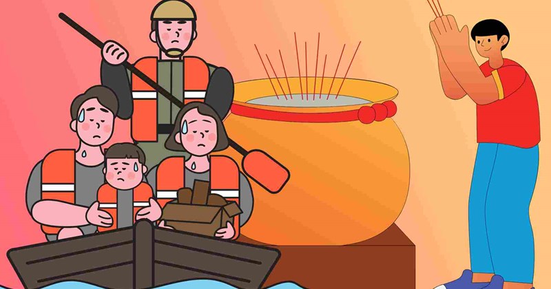 Lưu ý an toàn khi đi lễ chùa, đền bằng thuyền