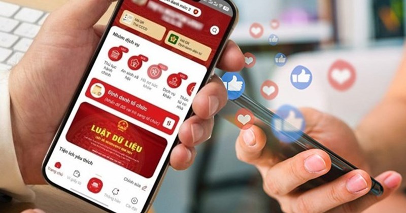VNeID tích hợp mạng xã hội, thu thập dữ liệu cá nhân minh bạch