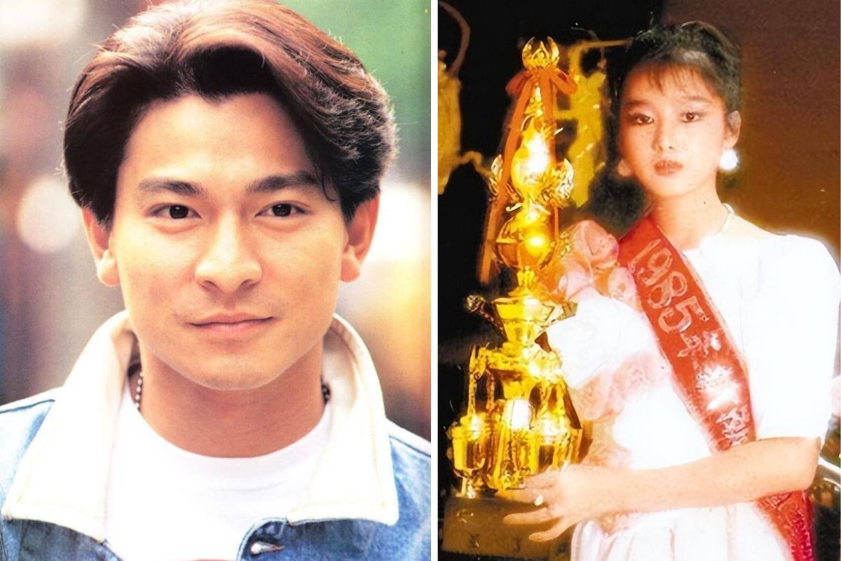Actor Andy Lau dated Á hậu Chu Le Thien when she was 19 years old. Photo: Xinhua