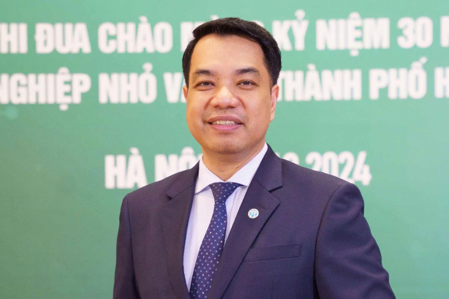 Dr. Mac Quoc Anh - Vice Chairman cum General Secretary of Hanoi Association of Small and Medium Enterprises