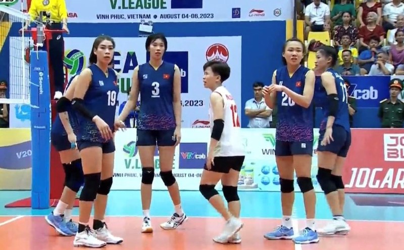 Vietnam continues to be the host of a stage in the women's division of the SEA V.League. Photo: VFV